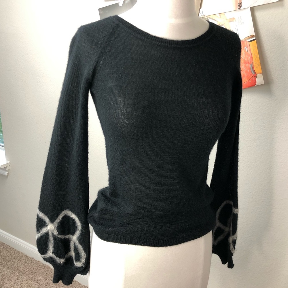 Piazza Sempione puffy long sleeve top